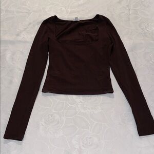 BUNDLE—Garage Long Sleeve Square Neck Top and Short Sleeve Square Neck Top